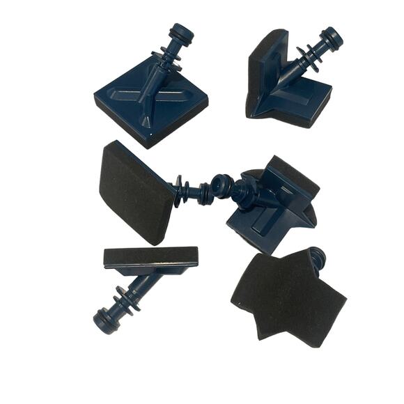 Ryobi 6 pcs= 3 Flat 3 Corner Cut-In Paint Pads Fits Most Brands NWT A117FC6 - Picture 7 of 9